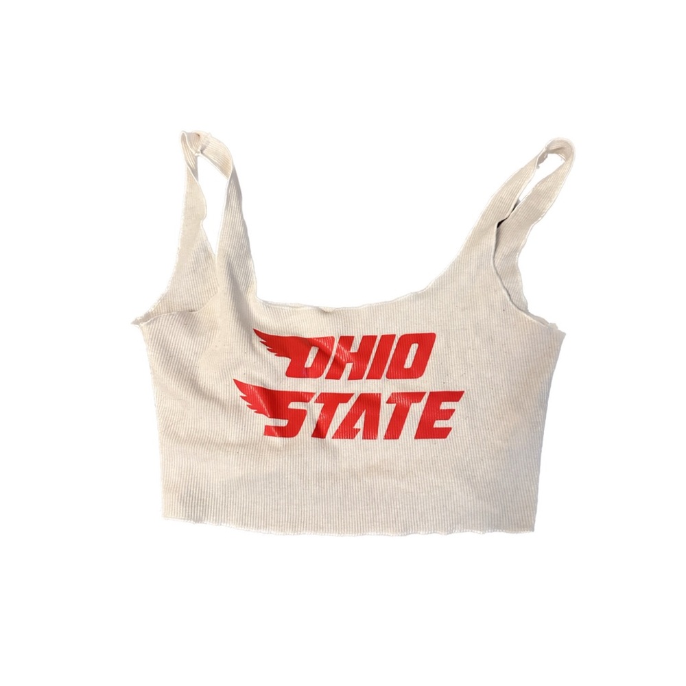 Ohio State Game Day Crop Top